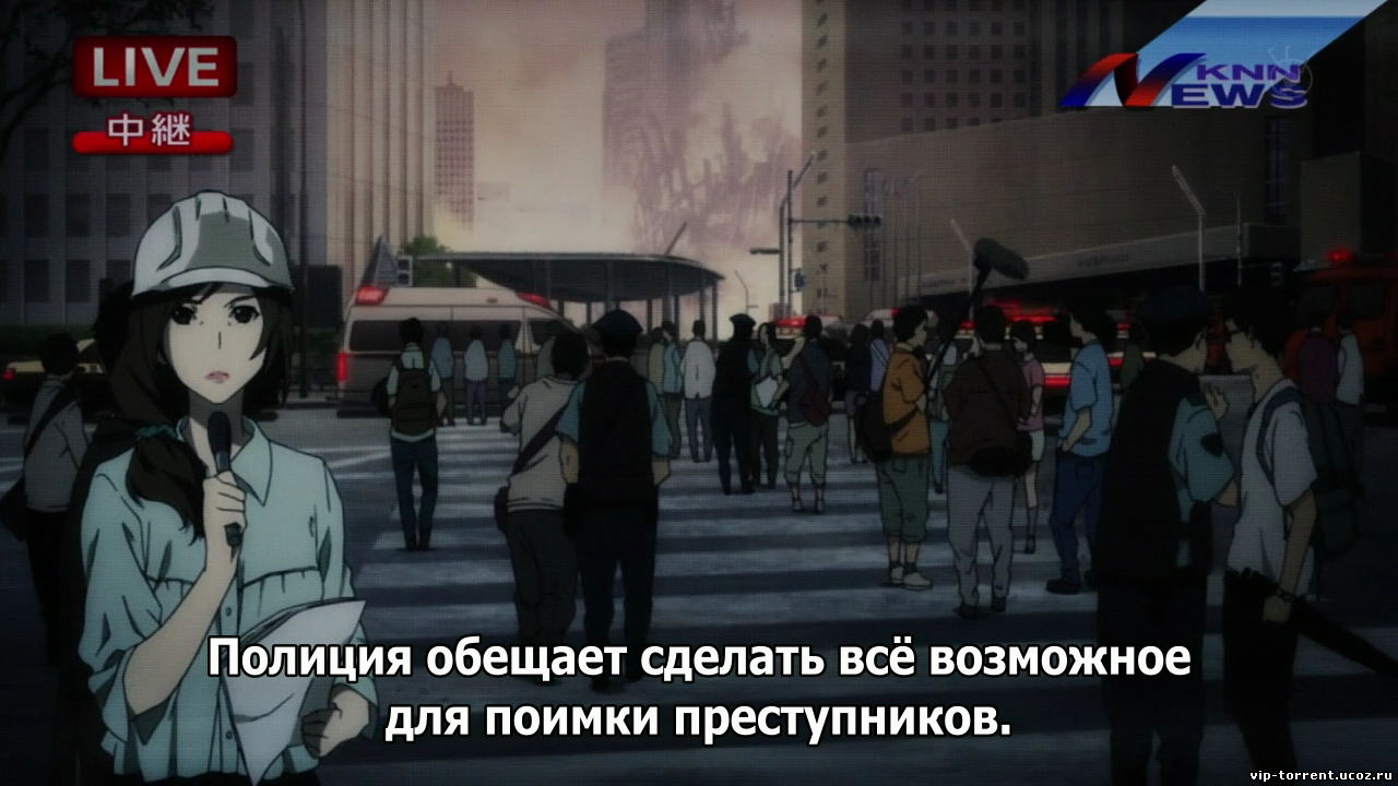 Скачать Эхо террора / Zankyou no Terror [01-11 из 11] (2014) HDTVRip 720p  через торрент